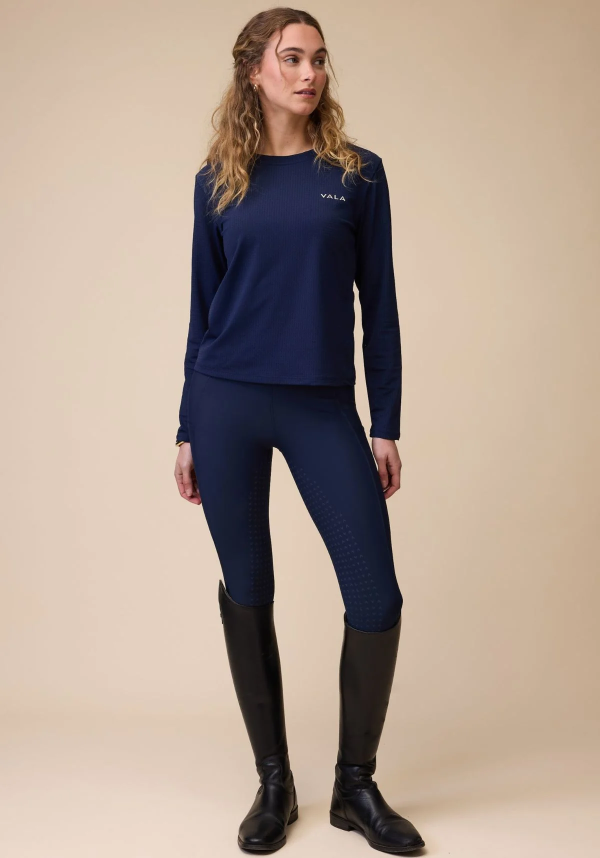 Active Everyday Riding Leggings - Navy - Image 4