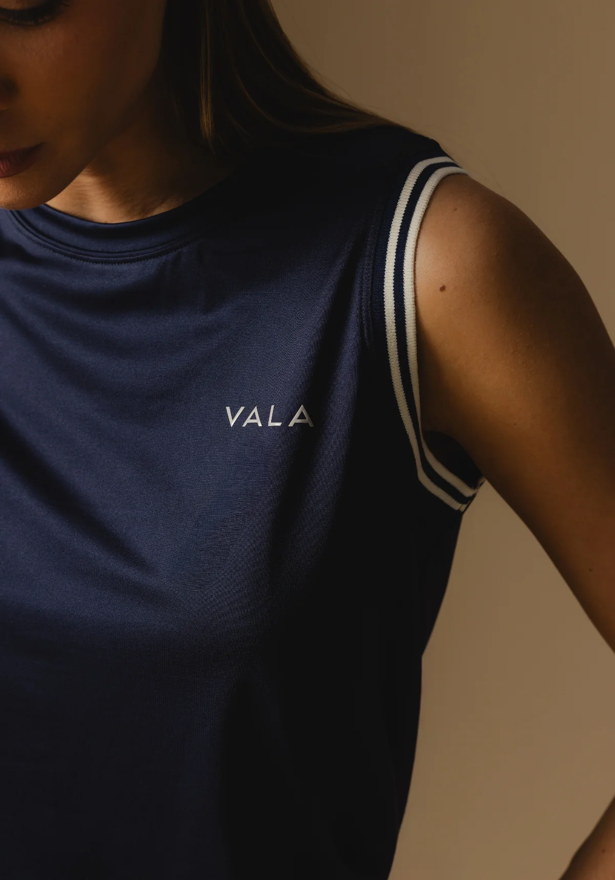 Carly Tank - Navy - Image 2