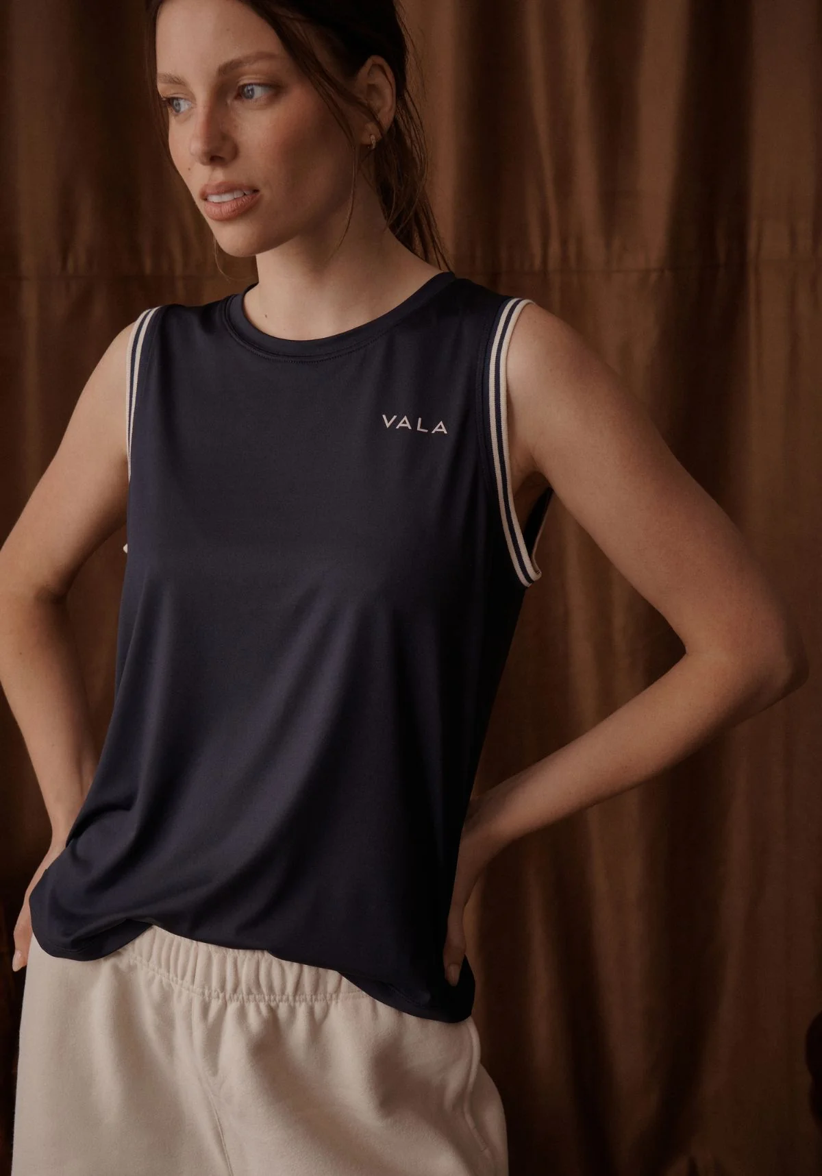 Carly Tank - Navy - Image 4