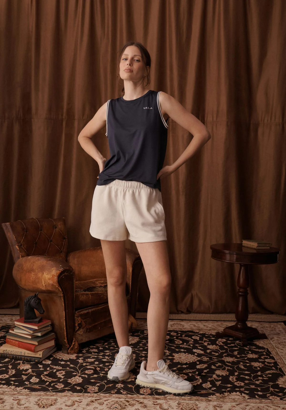Carly Tank - Navy - Image 6