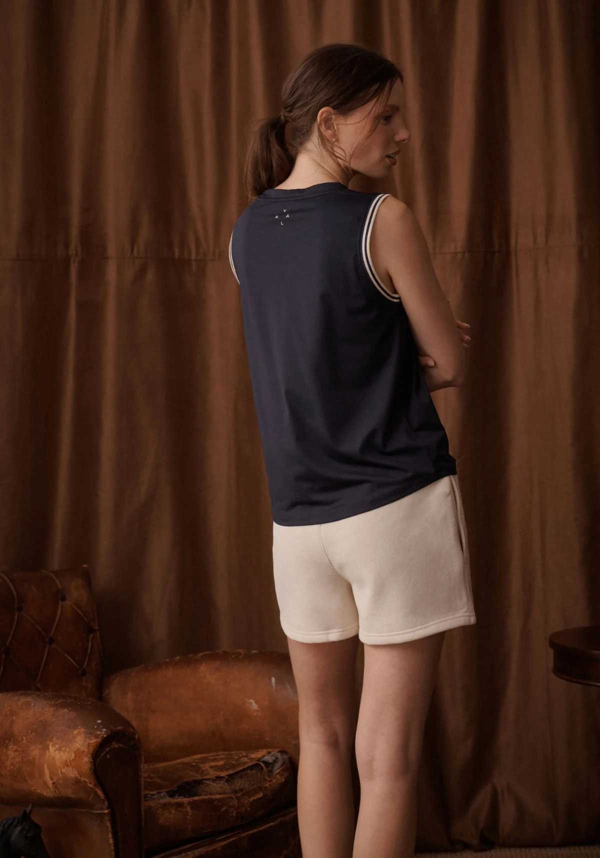 Carly Tank - Navy - Image 9