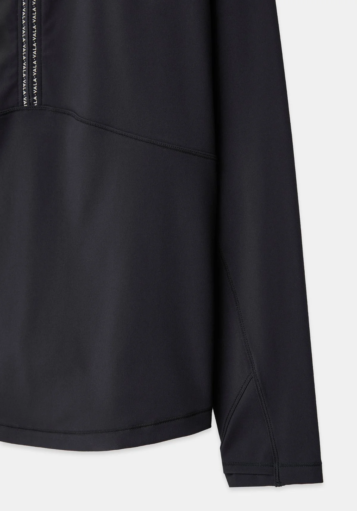Cloudline 1/2 Zip L/S Top - Black - Image 11