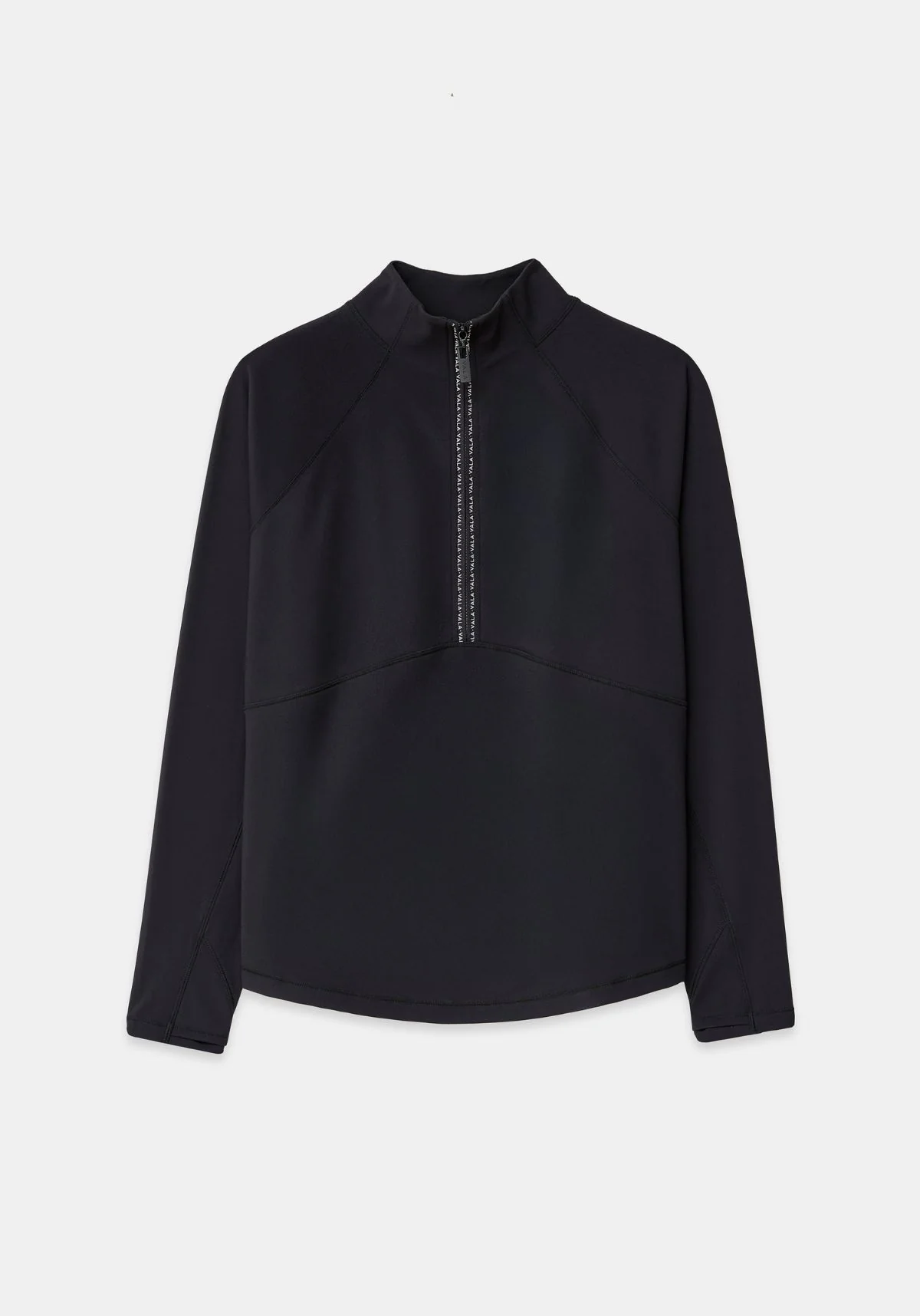Cloudline 1/2 Zip L/S Top - Black - Image 8
