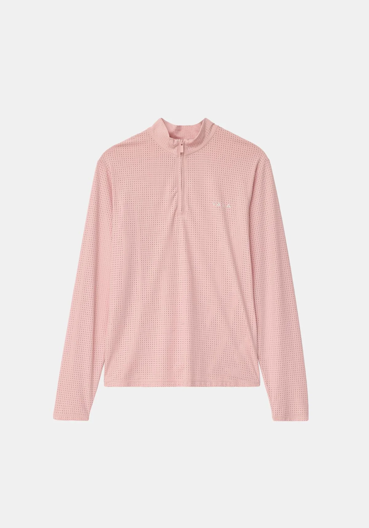 Elsa Mesh L/S Zip - Pastel pink - Image 2