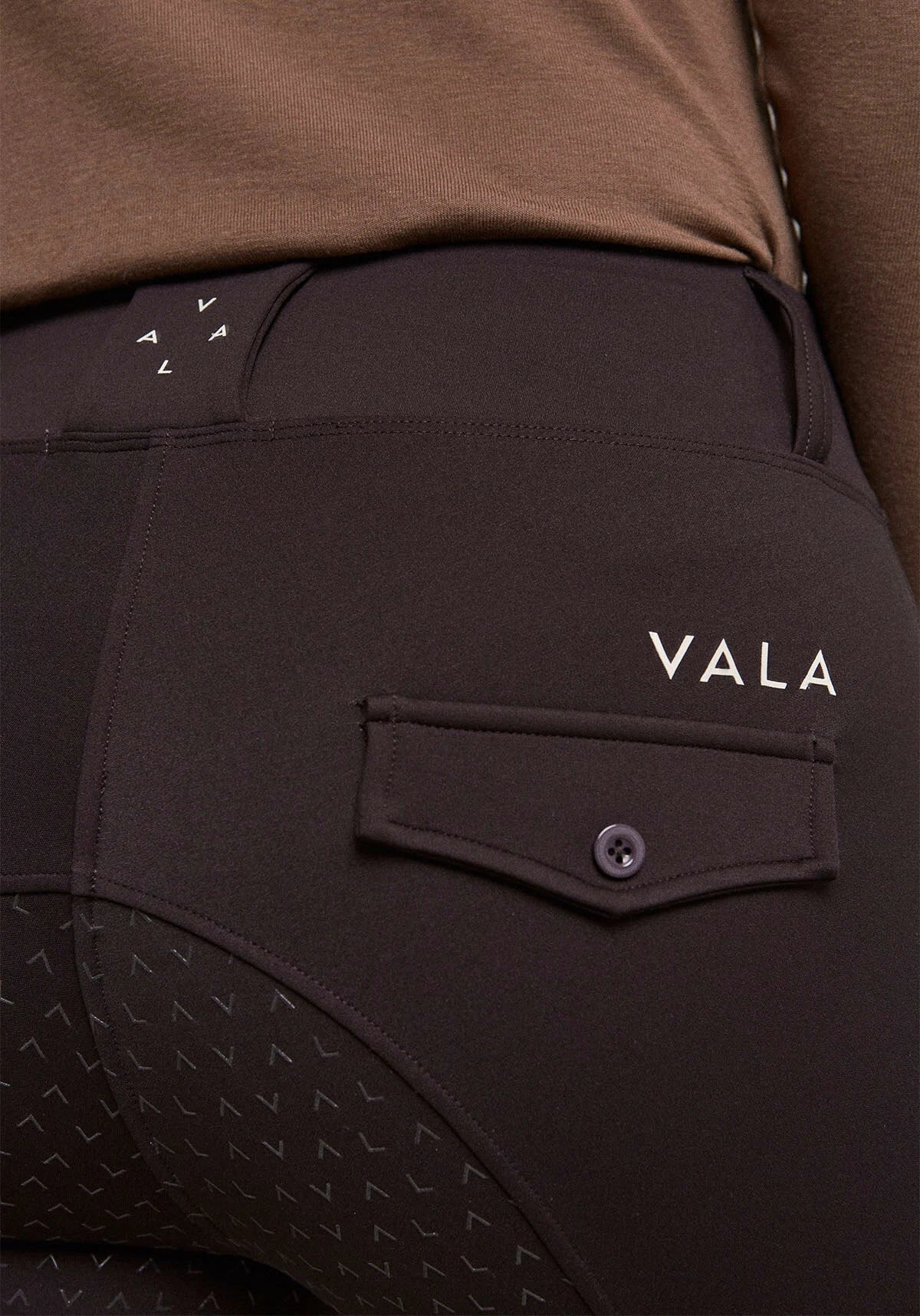 Sculpt And Smooth Riding Breeches - Bitter Chocolate - Image 5