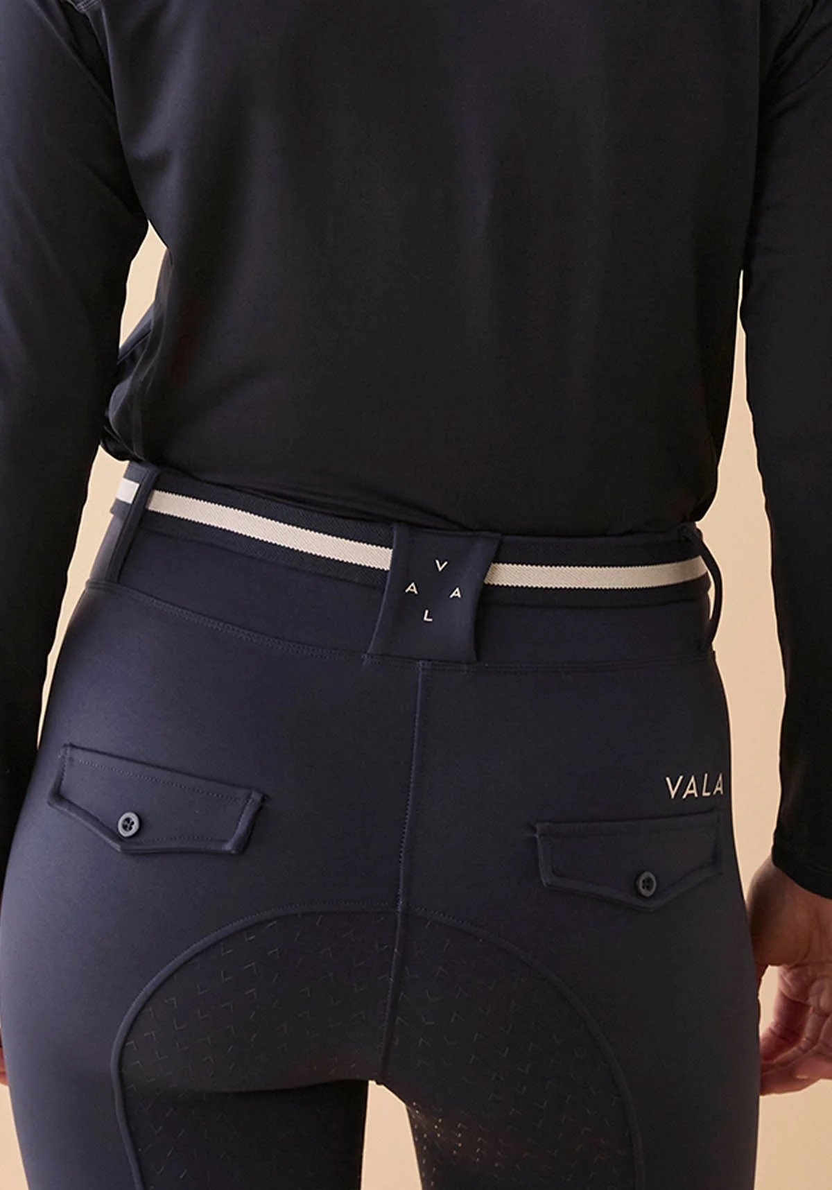 VALA Lines Belt - Navy - Image 3