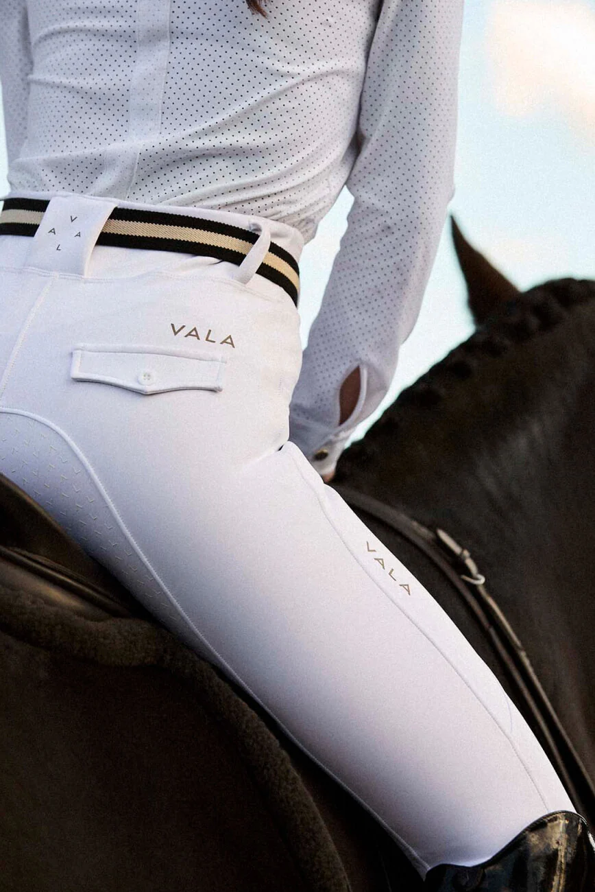 Sculpt And Smooth Riding Breeches - White - Image 10