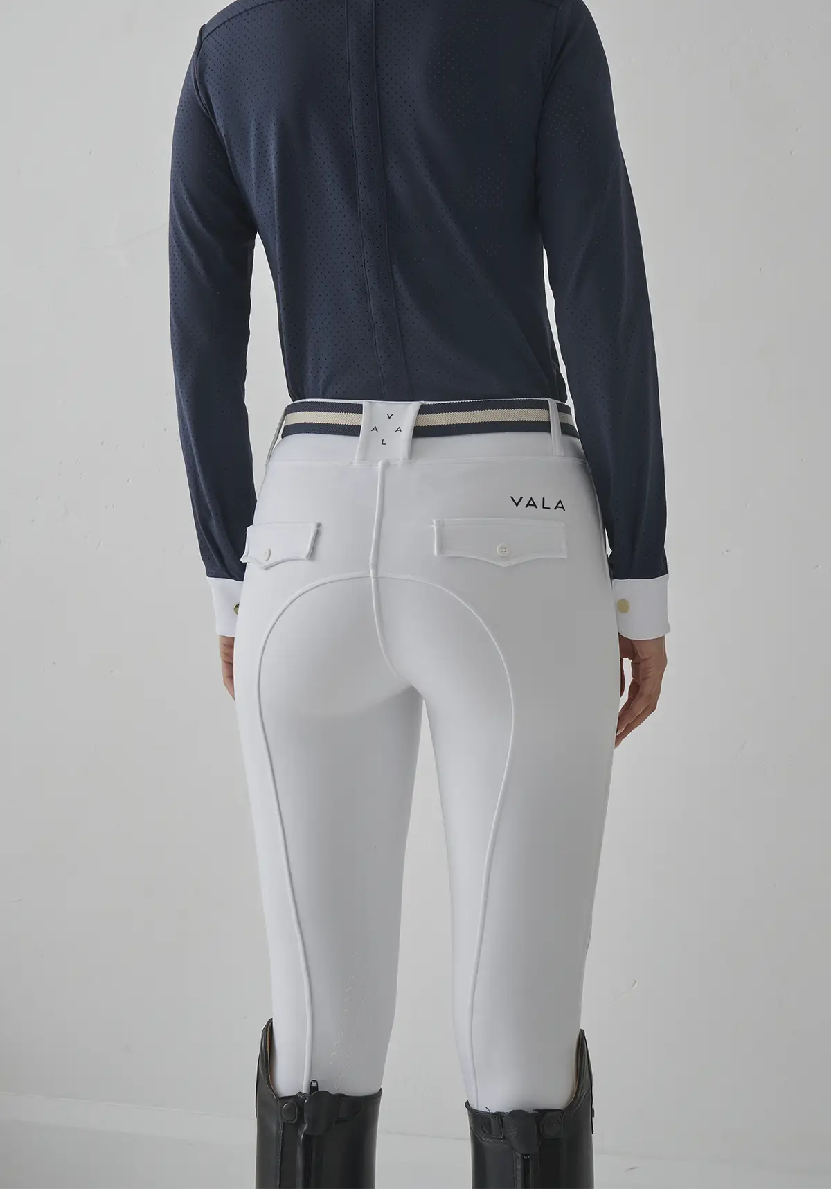 Sculpt And Smooth Riding Breeches - White - Image 5