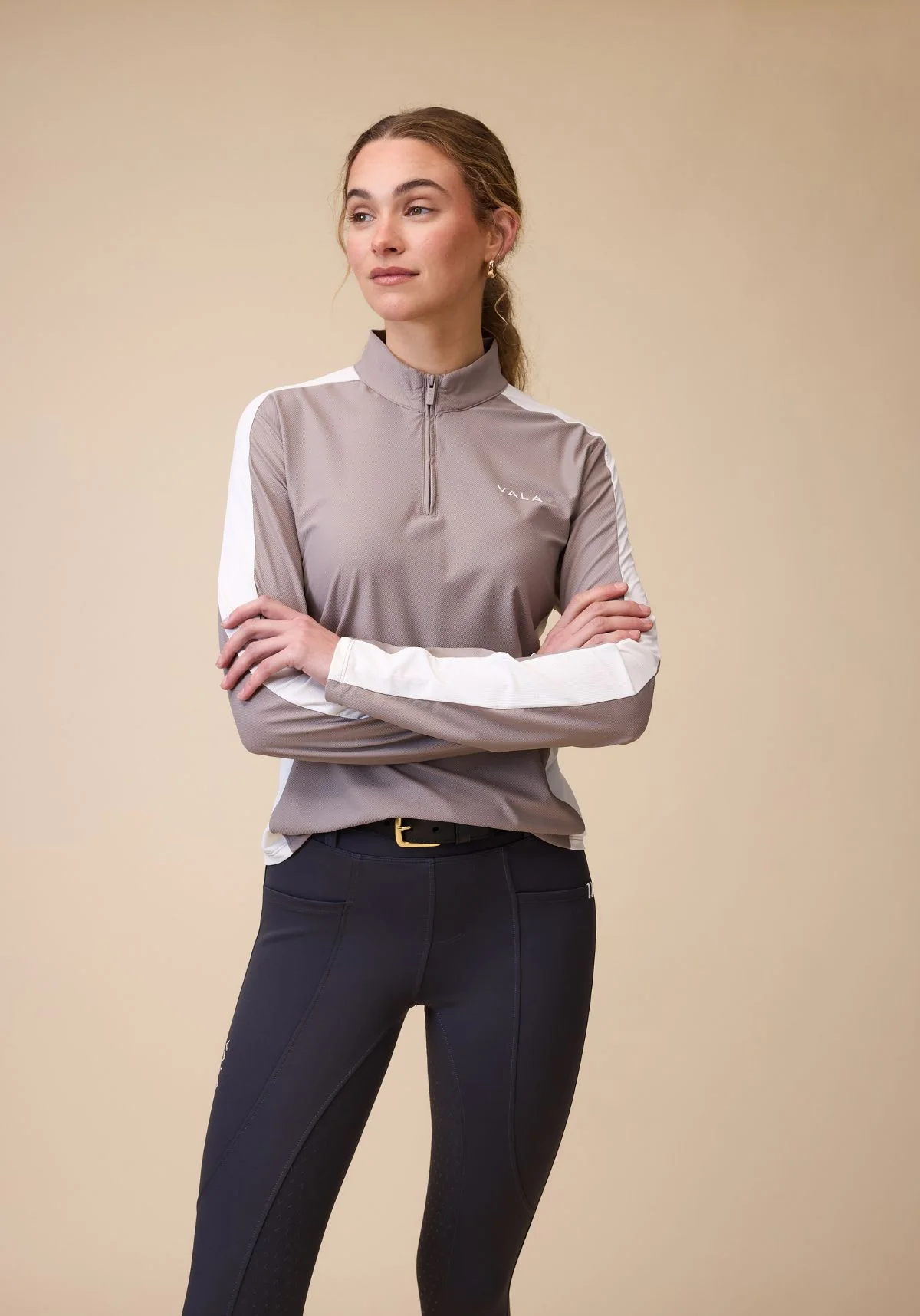 SPF 50+ Sun Protection Shirt - Taupe - Image 6