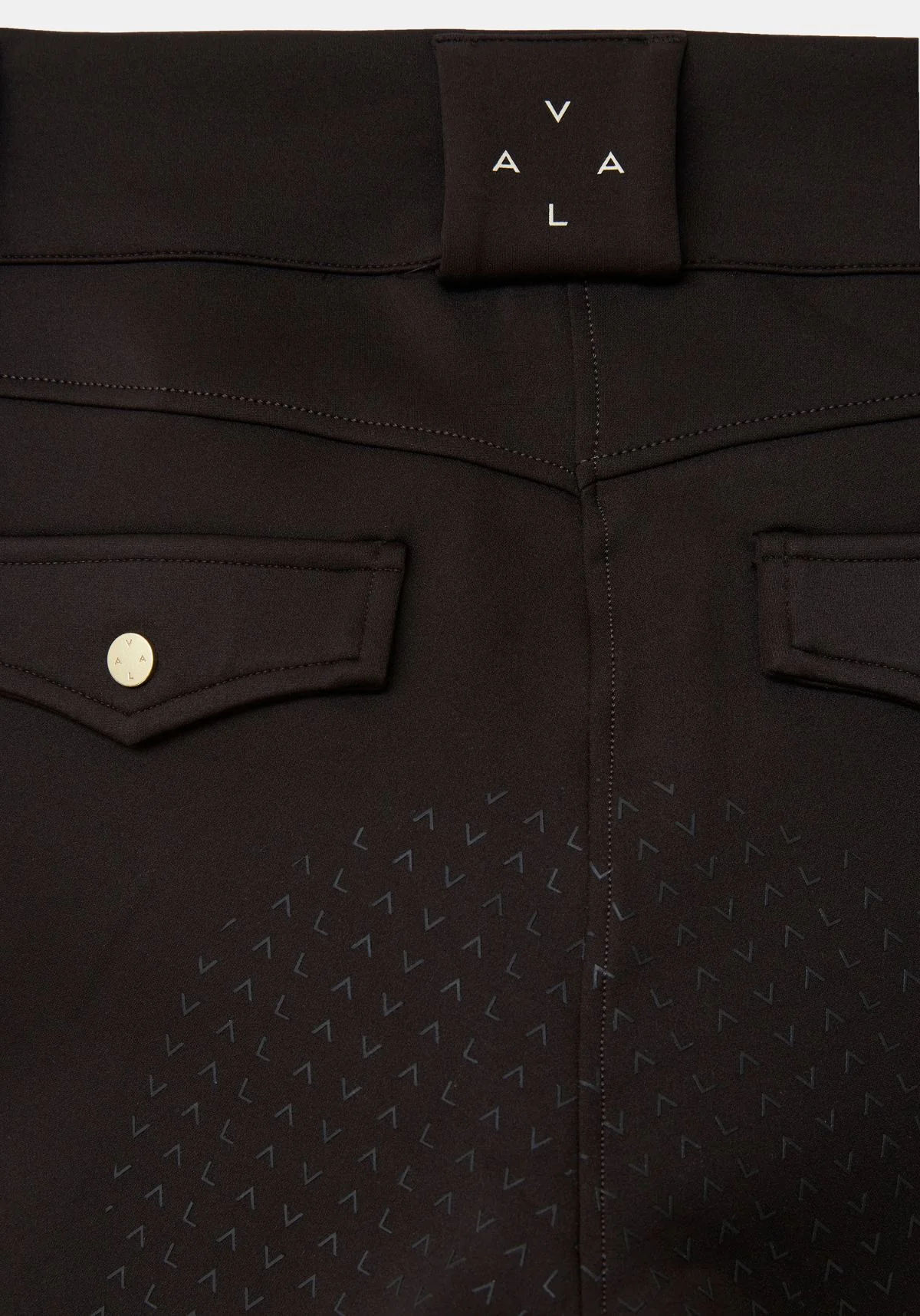 Ultimate Button Up Breeches Knee Grip - Chocolate - Image 10