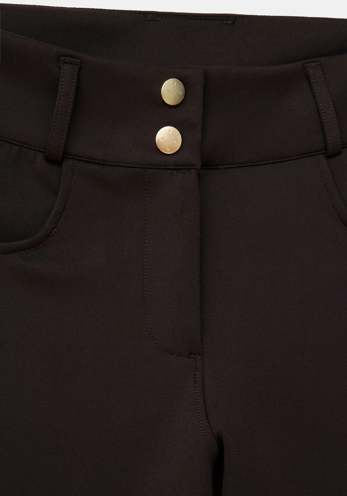 Ultimate Button Up Breeches Knee Grip - Chocolate - Image 11