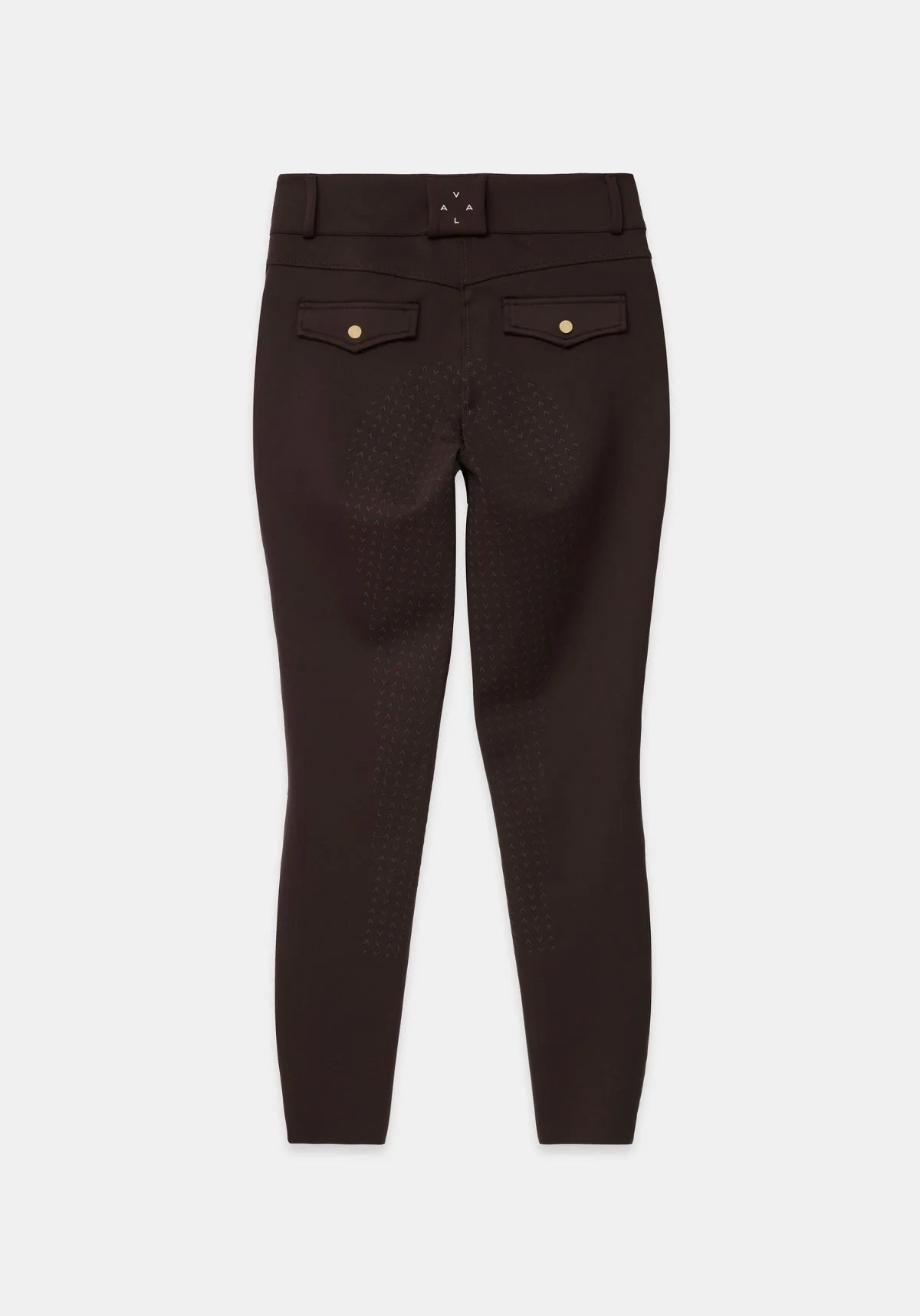 Ultimate Button Up Breeches Knee Grip - Chocolate - Image 15