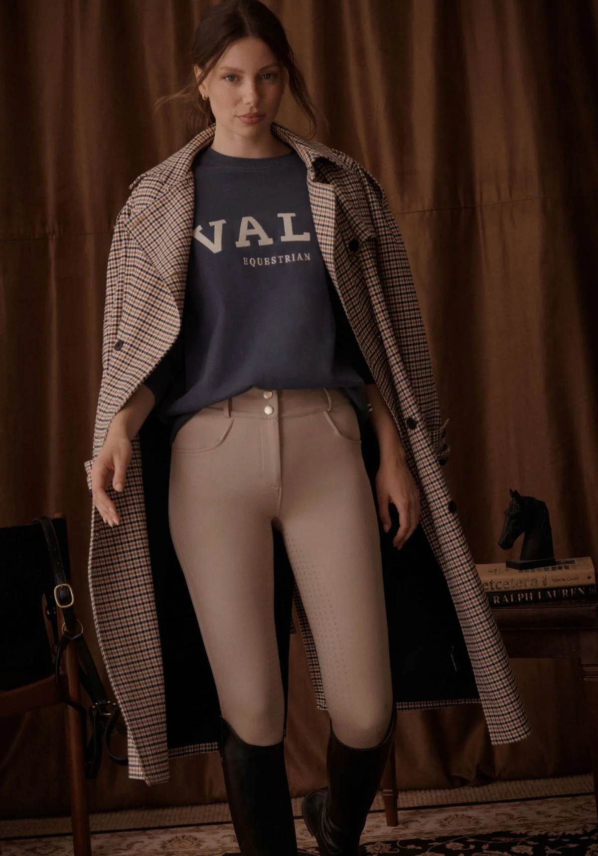 VALA Academy Fleece - Washed Blue - Image 5