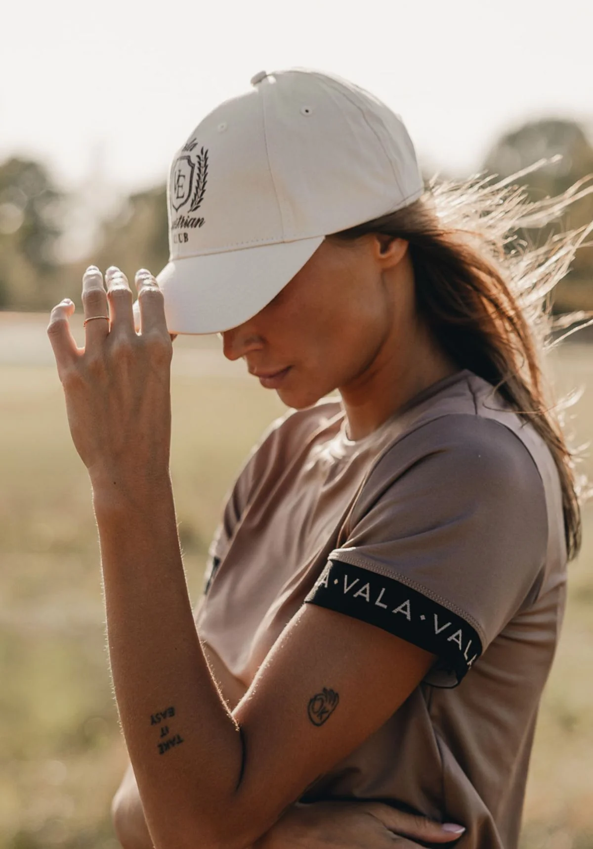 VALA Ascot Cap - Chaff