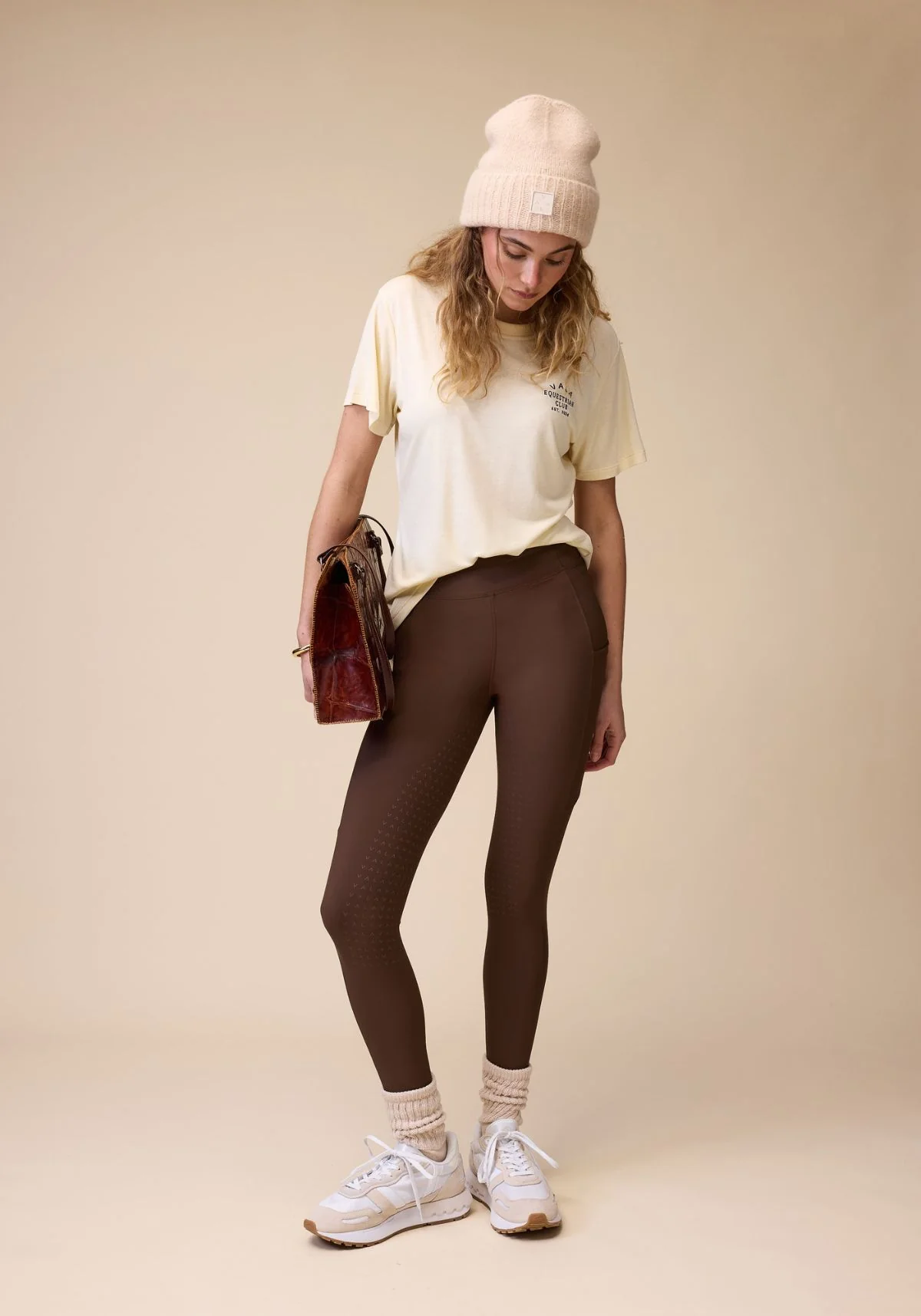 VALA Cosie Beanie - Oat - Image 4