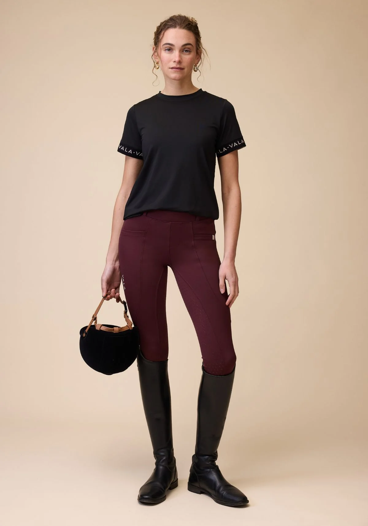 VALA Training Tee - Black - Image 4