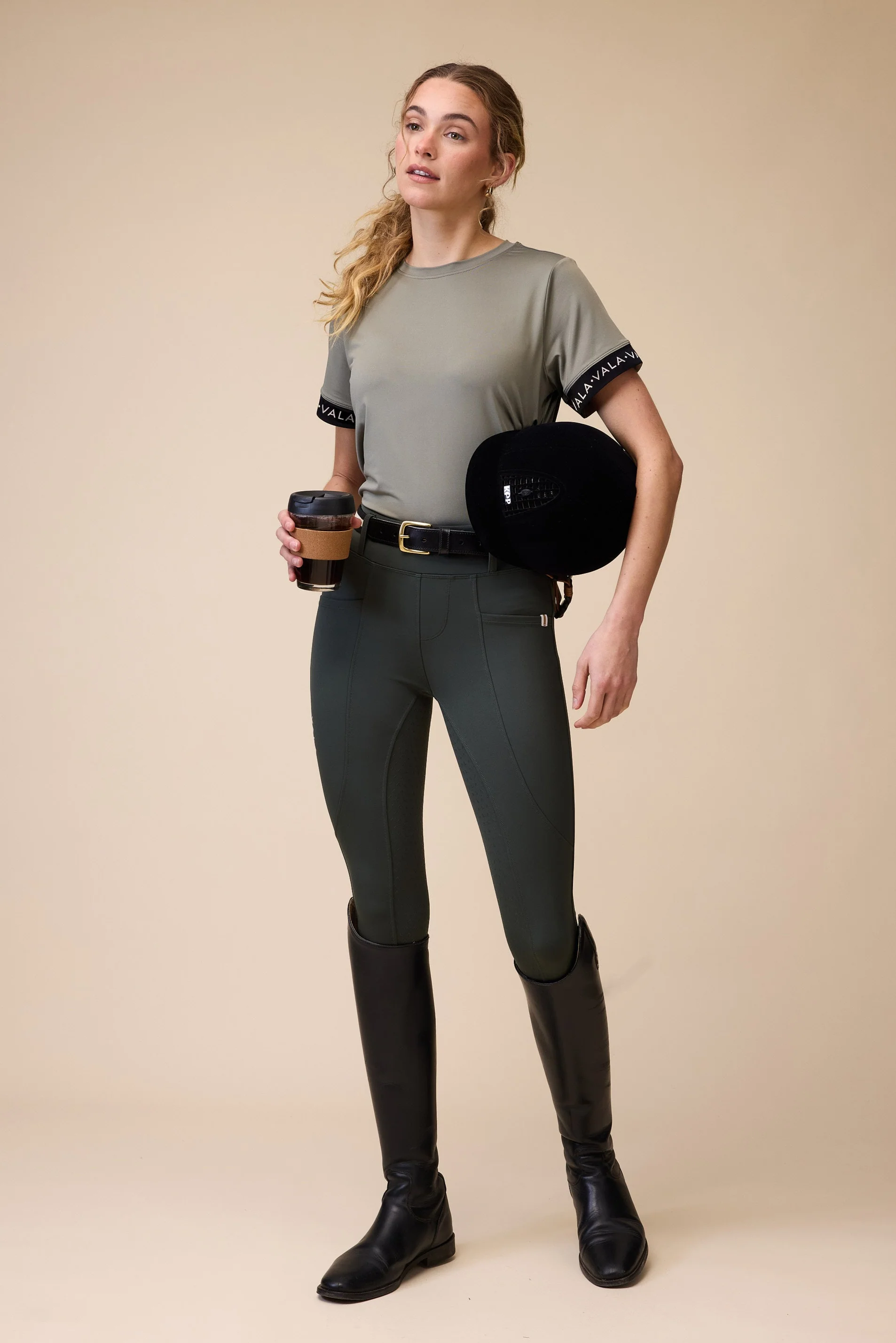 VALA Training Tee - Clover - Image 3